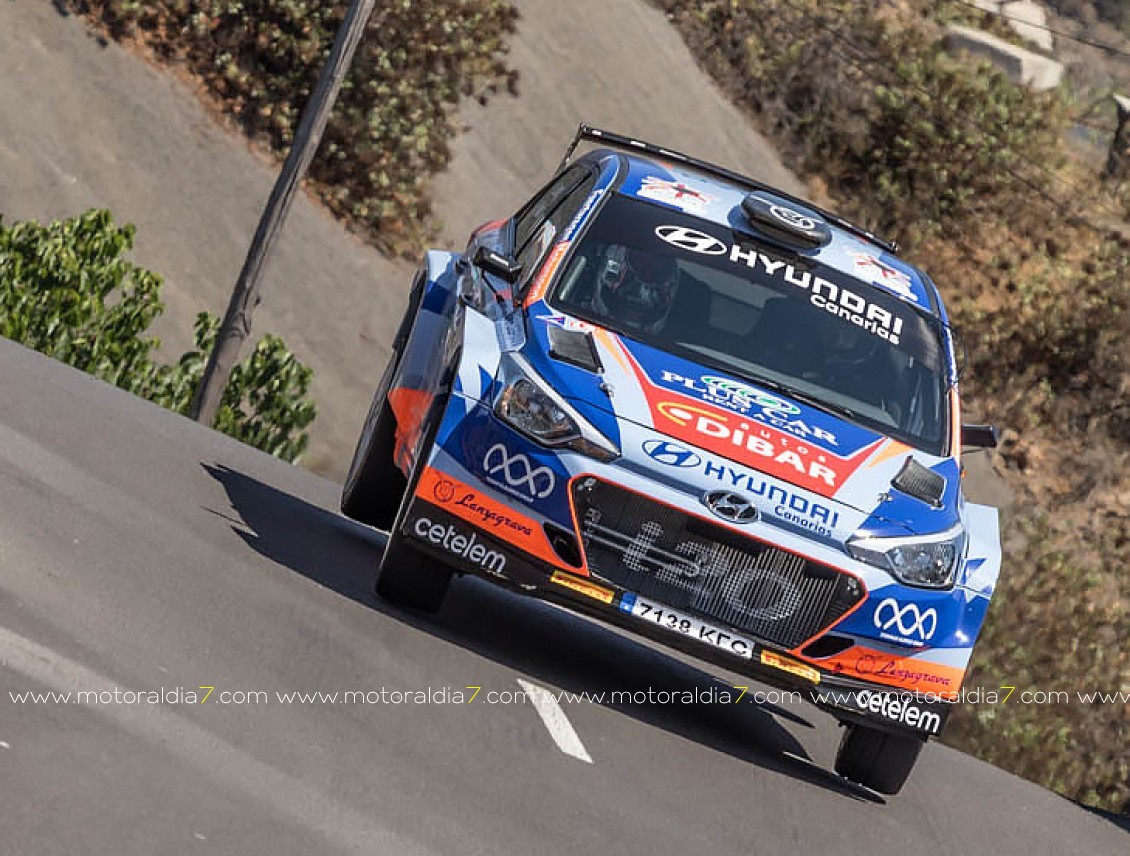 El Rally Senderos de La Palma, muestra su recorrido