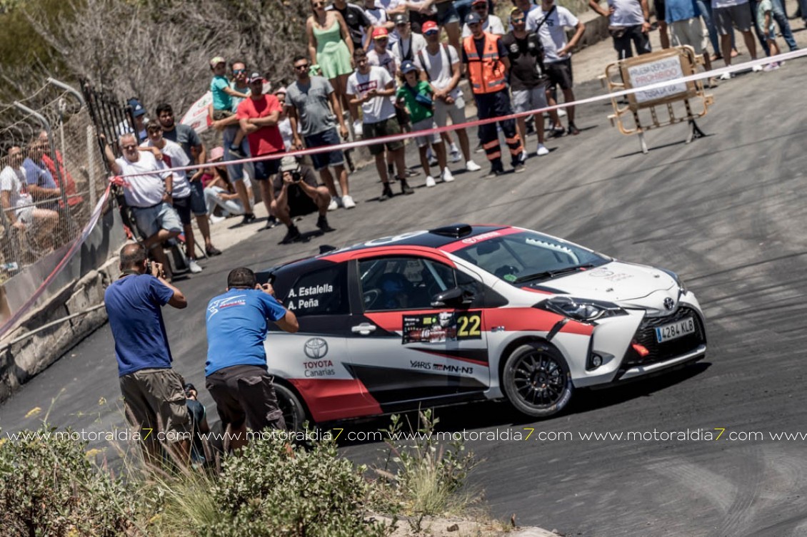 El Rally Senderos de La Palma, muestra su recorrido