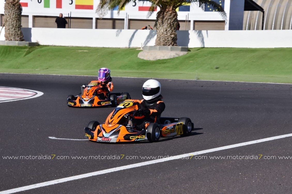 El Regional de Karting se disputó en Lanzarote