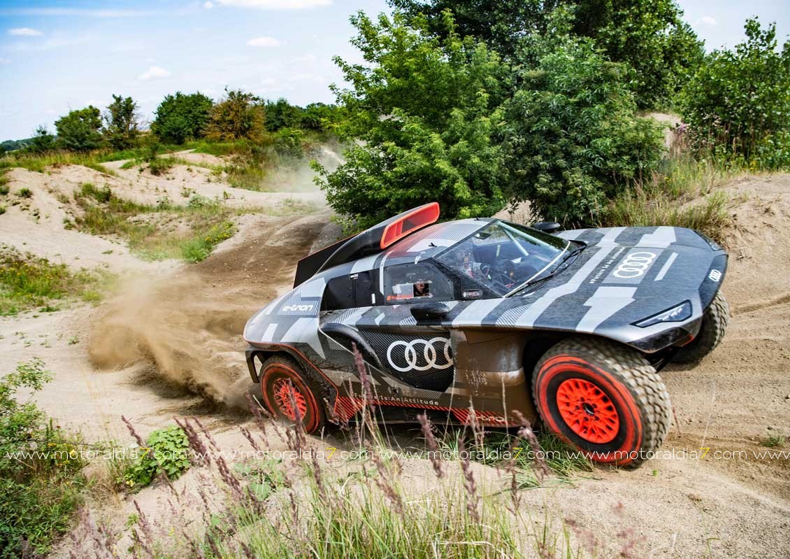 Audi RS Q e-tron: la tecnología del futuro en el Rally Dakar