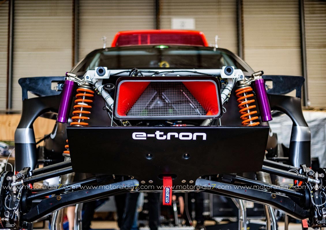 Audi RS Q e-tron: la tecnología del futuro en el Rally Dakar