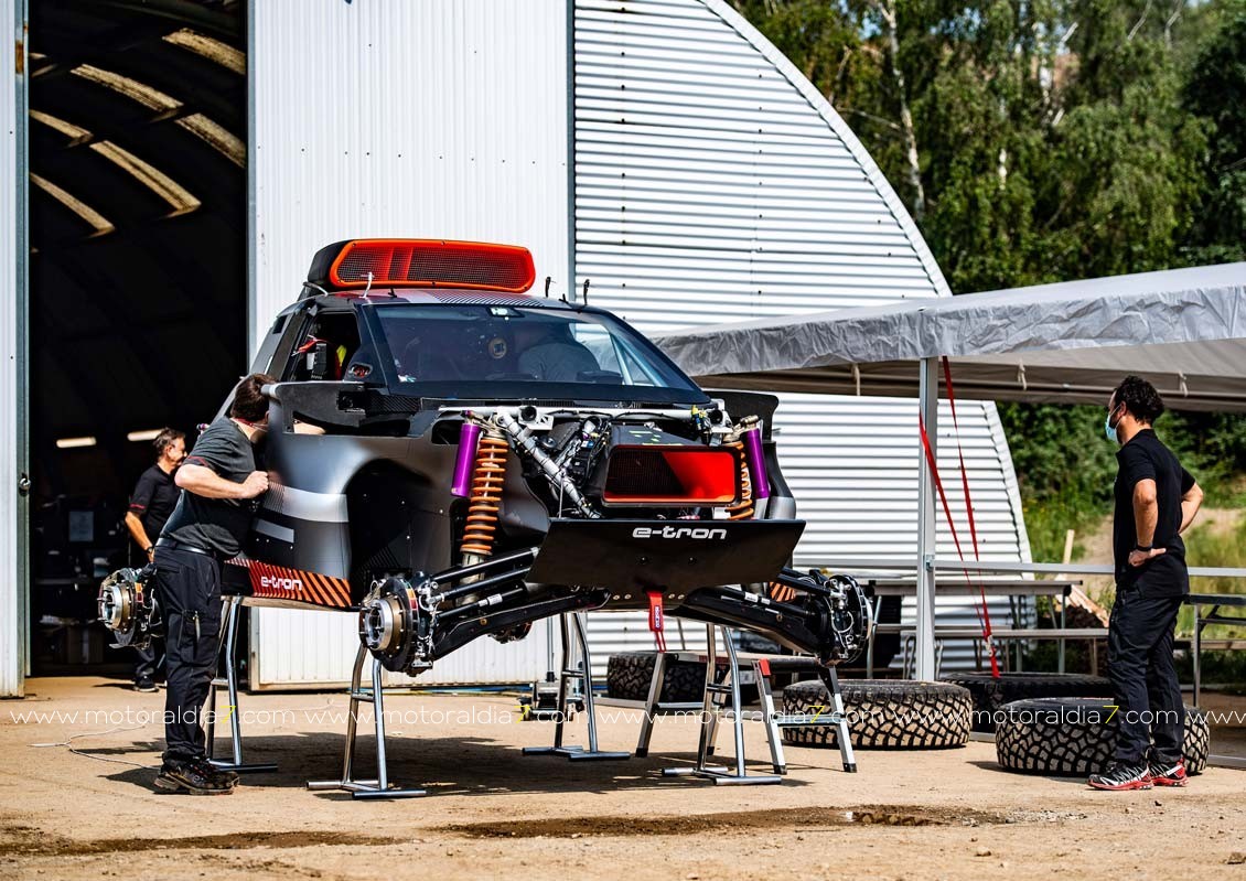 Audi RS Q e-tron: la tecnología del futuro en el Rally Dakar