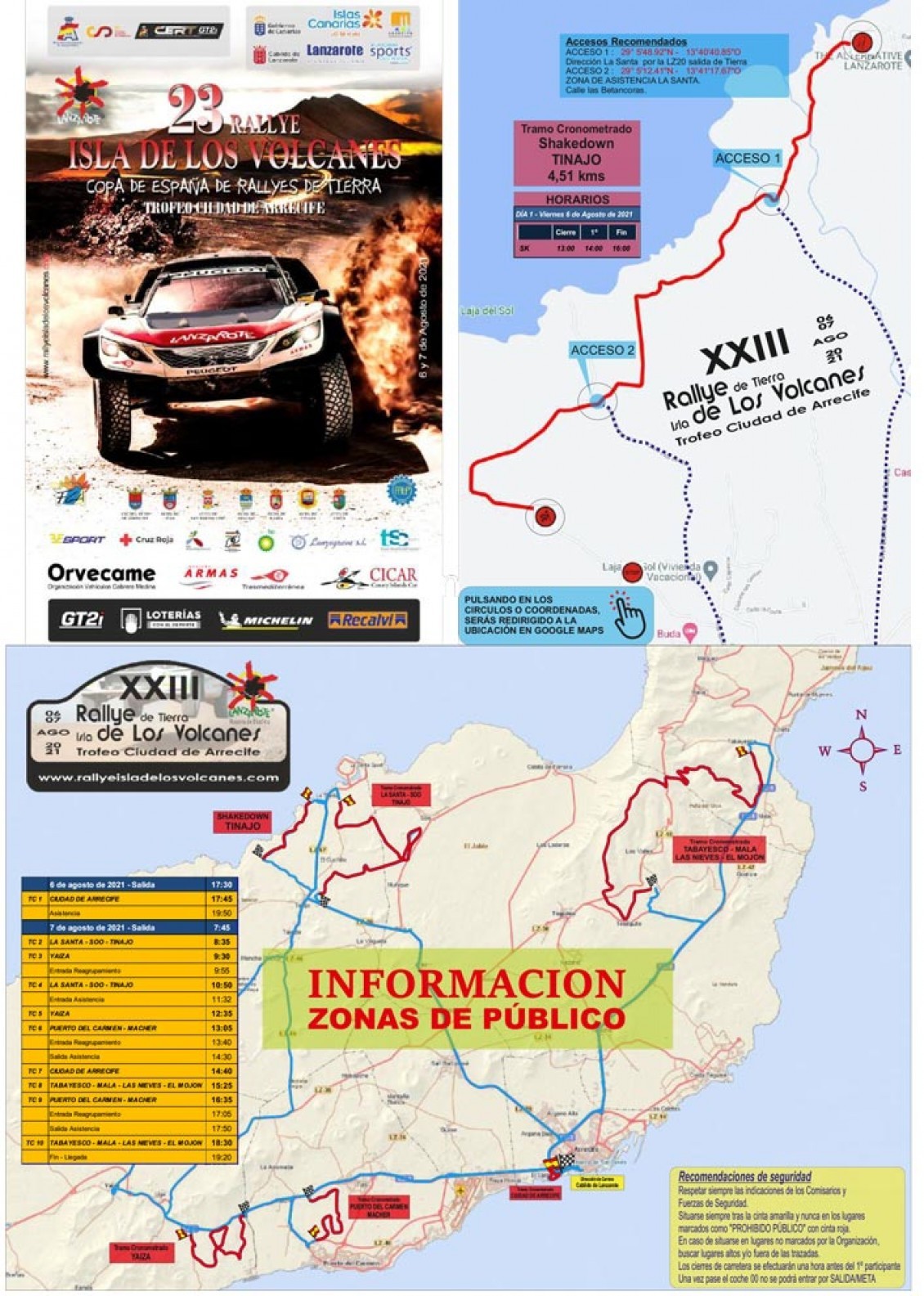 Aquí, todo lo que necesitas saber del Rally Islas de Los Volcanes