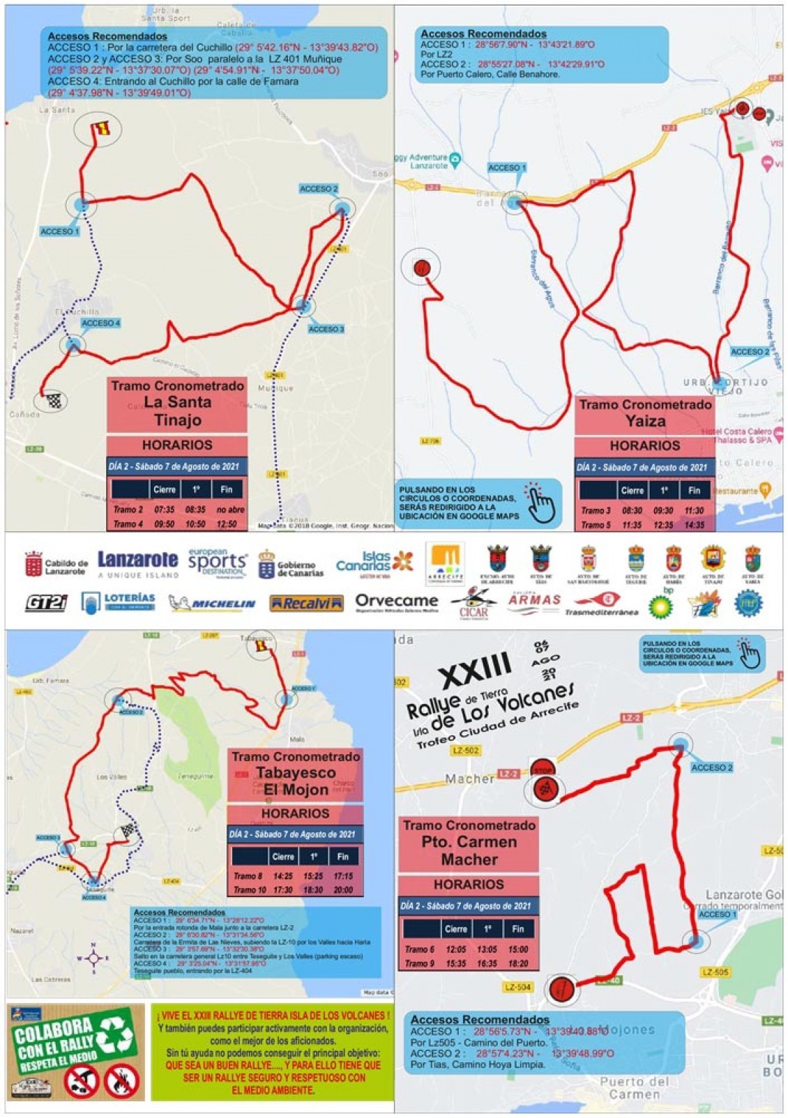 Aquí, todo lo que necesitas saber del Rally Islas de Los Volcanes