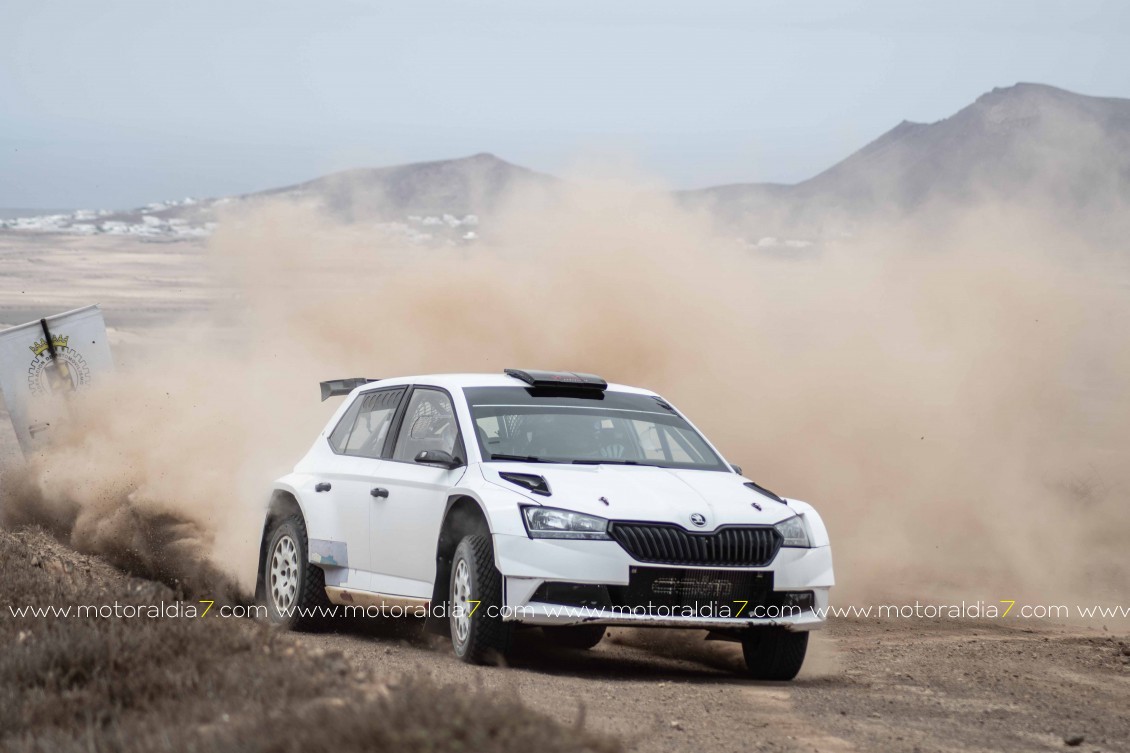 Unos Test, “deprisa y corriendo” en el Rally Isla de Los Volcanes