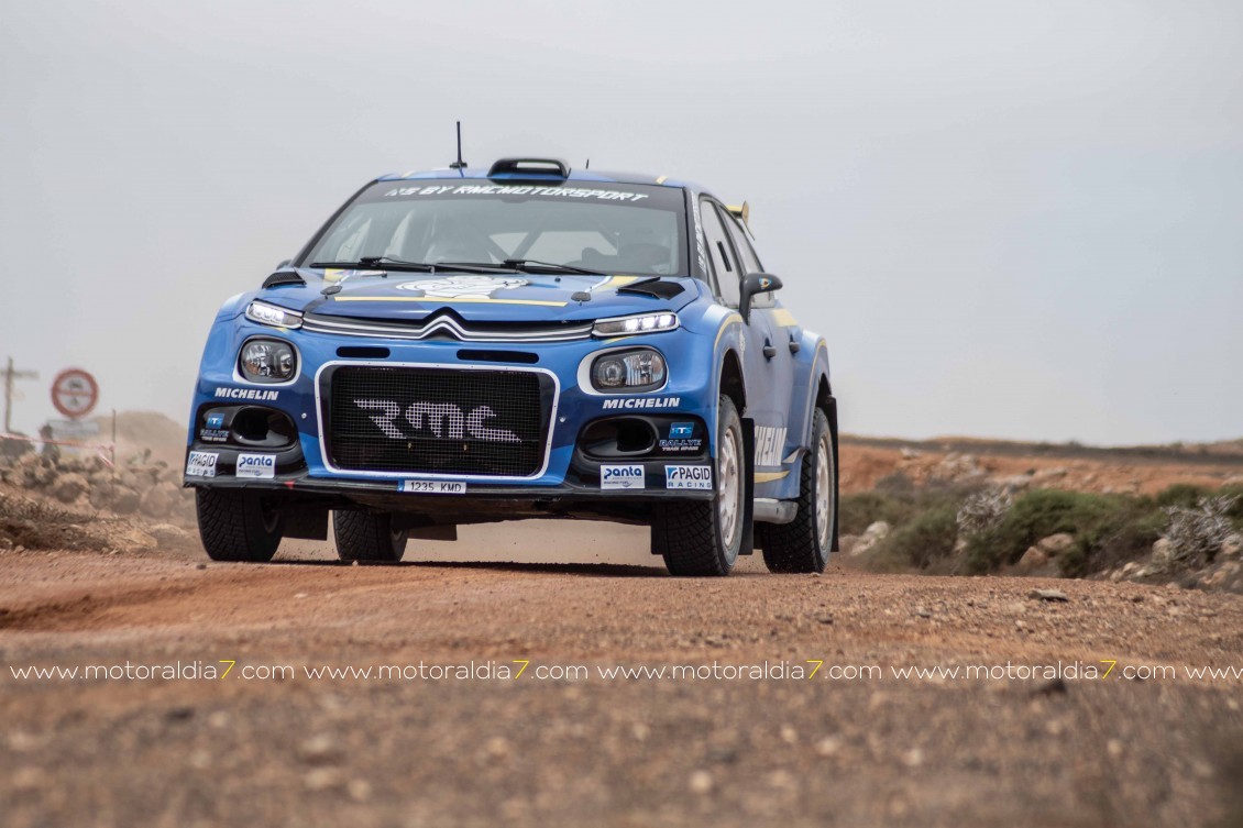 Unos Test, “deprisa y corriendo” en el Rally Isla de Los Volcanes