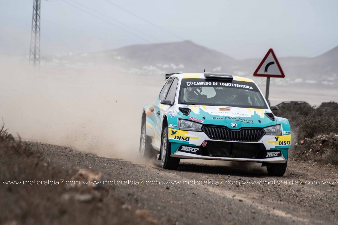 Unos Test, “deprisa y corriendo” en el Rally Isla de Los Volcanes