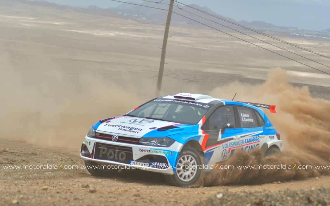 Unos Test, “deprisa y corriendo” en el Rally Isla de Los Volcanes