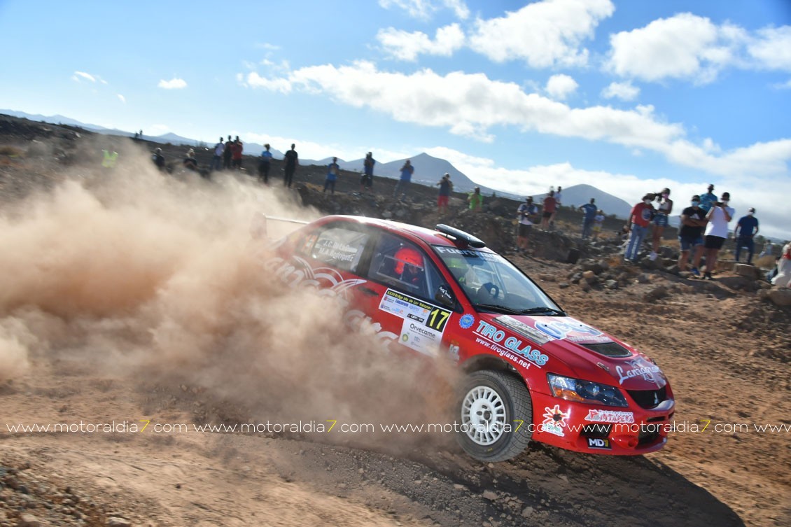 Al-Attyyad y Baumel mandan en el Rally de Tierra Isla de Los Volcanes