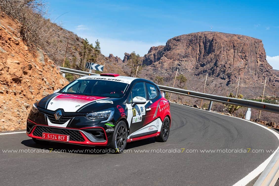 Unos Tramos típicos del Rally Maspalomas