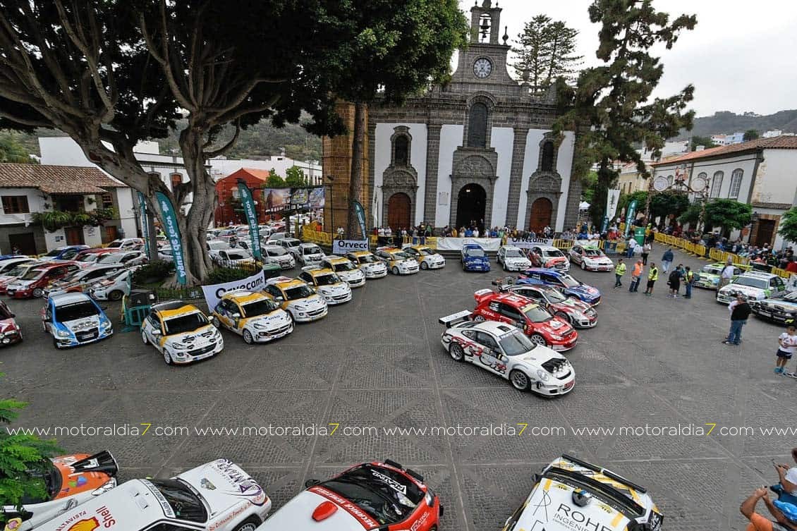 Rally Villa de Teror, presentó su 40º edición