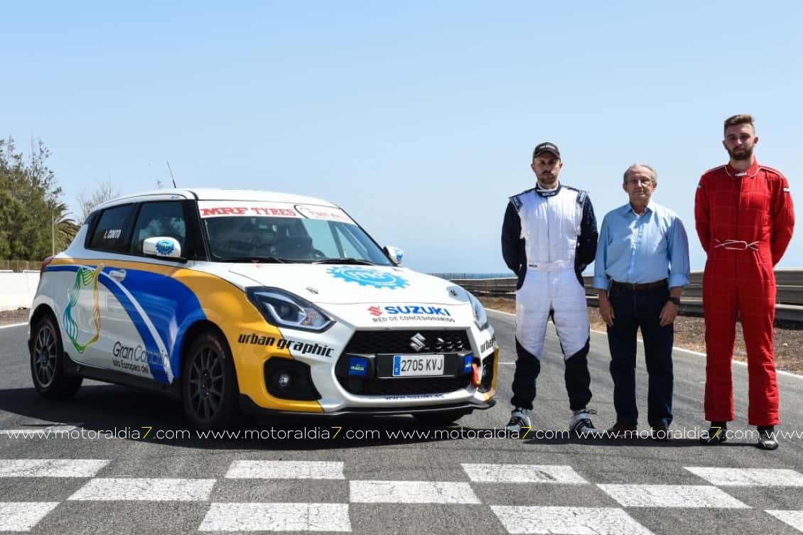 Iván Couto vencedor del "volante" para el Rally de Maspalomas