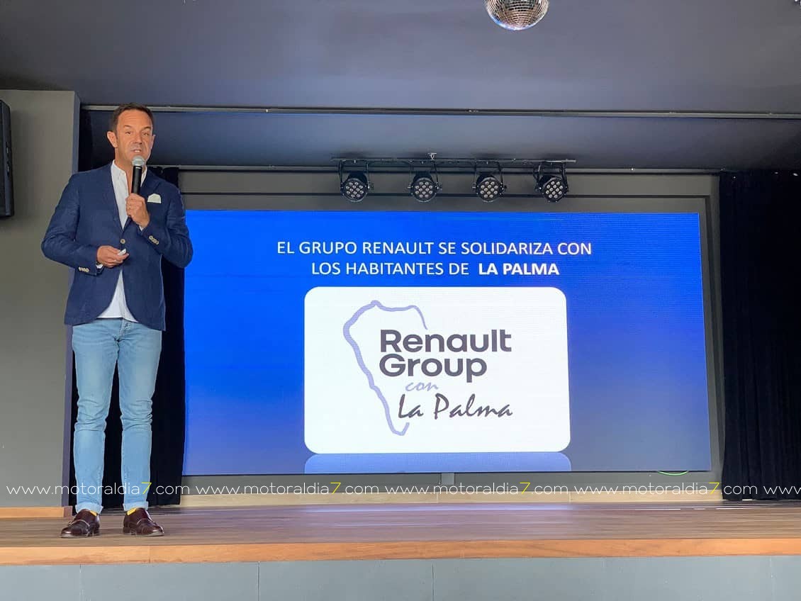 Renault Group se solidariza con La Palma