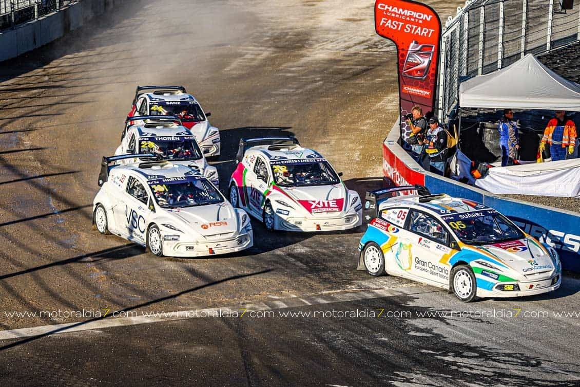 Pablo Suárez, ya es cuarto en el campeonato RX2e