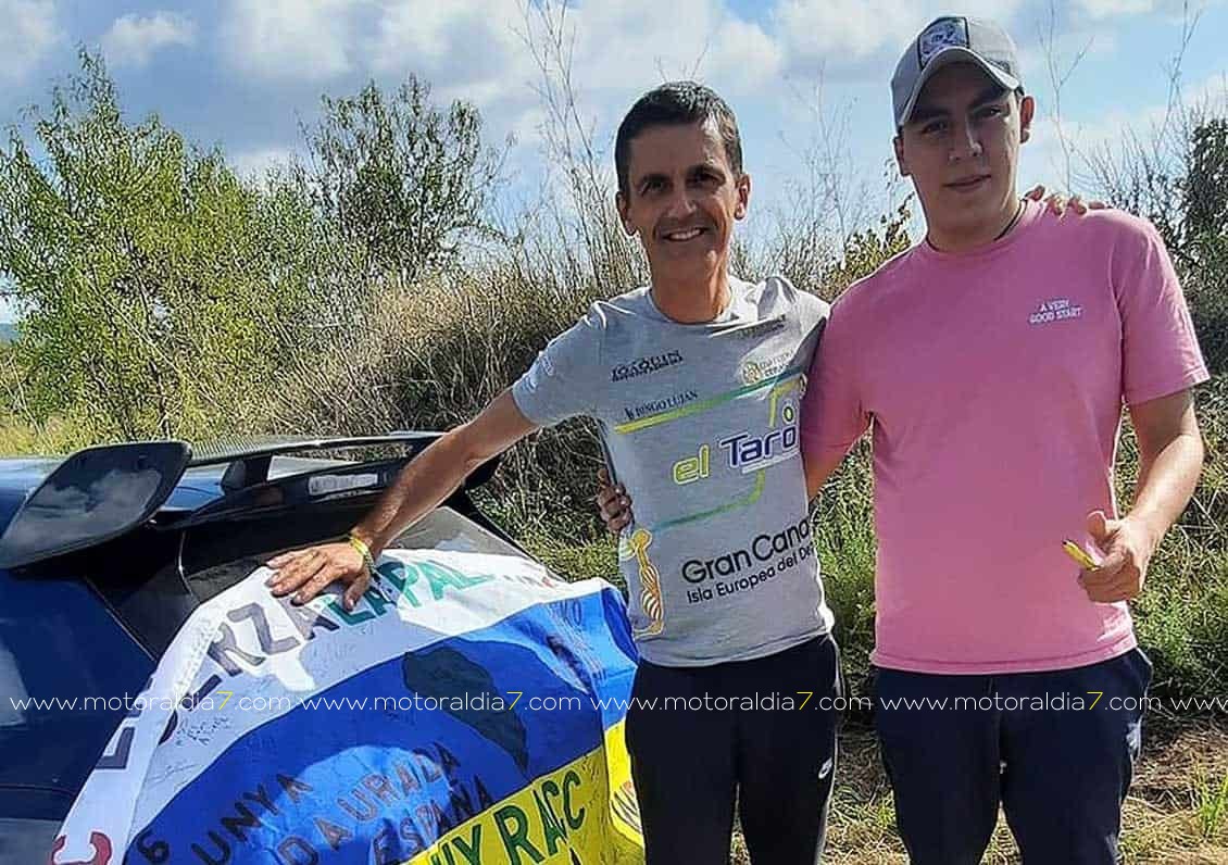 Rogelio Peñate cumple su octavo Rally de España