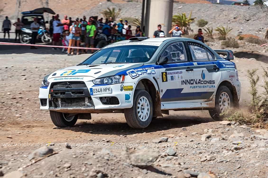 Tacoronte y Sáez ganan el Rally de Tierra de Gran Canaria