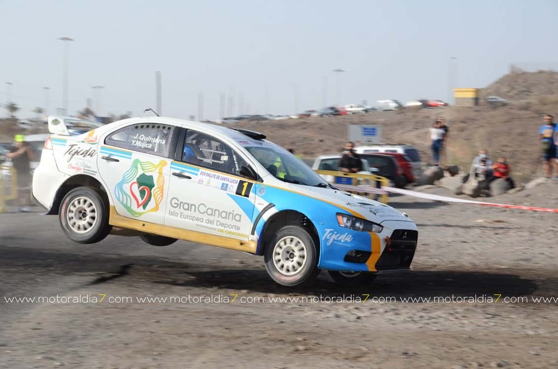 Tacoronte y Sáez ganan el Rally de Tierra de Gran Canaria