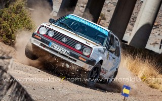 Tacoronte y Sáez ganan el Rally de Tierra de Gran Canaria