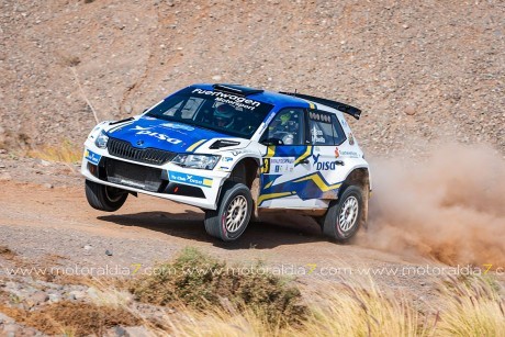 Tacoronte y Sáez ganan el Rally de Tierra de Gran Canaria