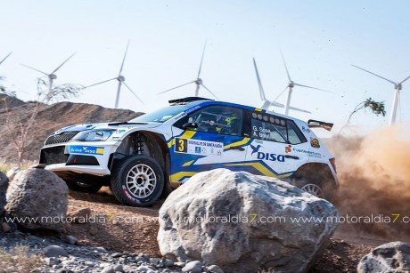 Tacoronte y Sáez ganan el Rally de Tierra de Gran Canaria