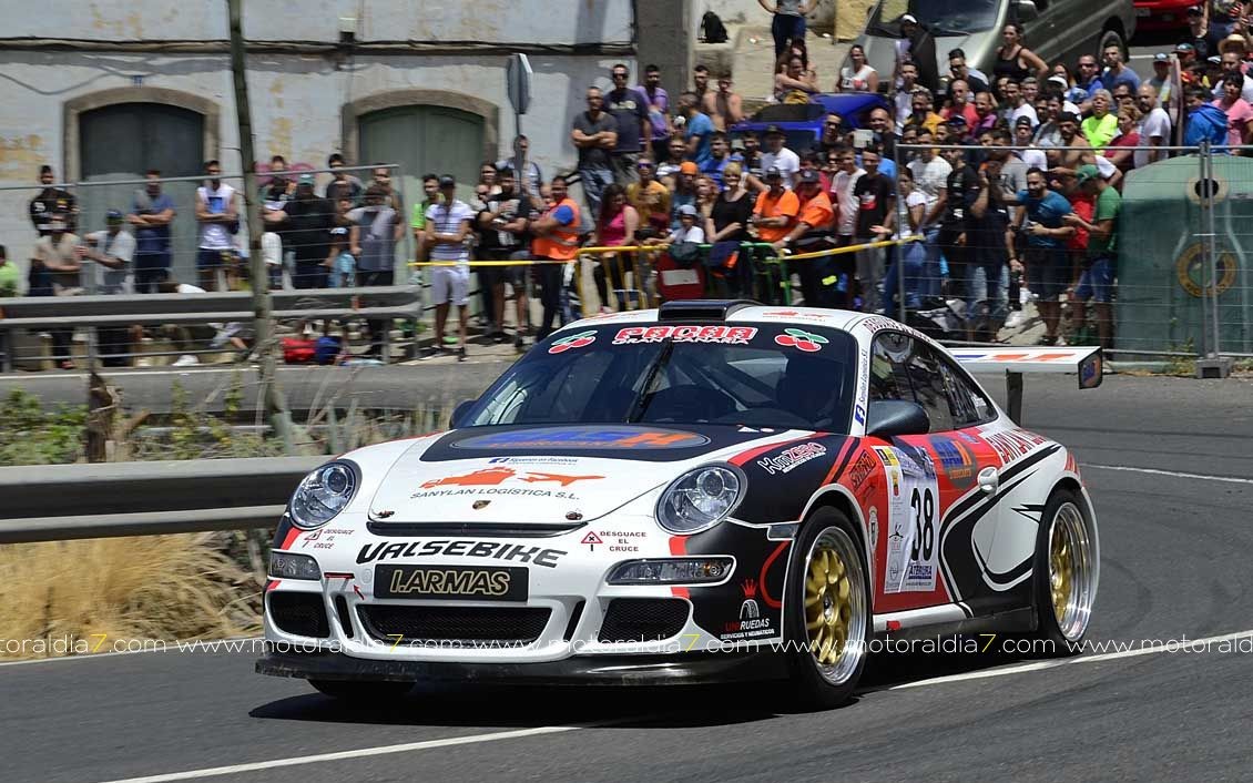 Iván Armas se impuso en Arucas con el Porsche