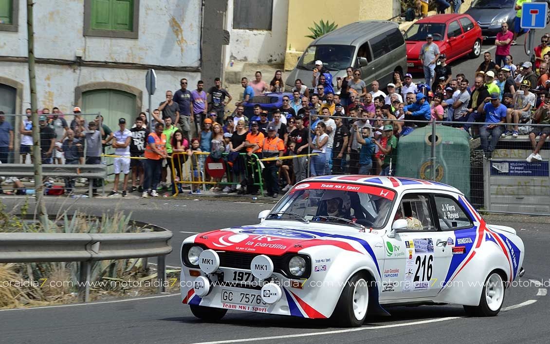 Iván Armas se impuso en Arucas con el Porsche