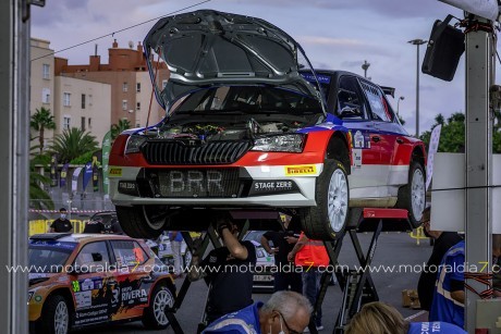 Y volvió la fiesta del motor al Rally Islas Canarias