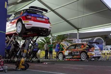 Y volvió la fiesta del motor al Rally Islas Canarias