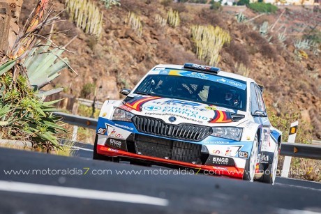 Extrañas elecciones para el orden de salida en el Rally Islas Canarias