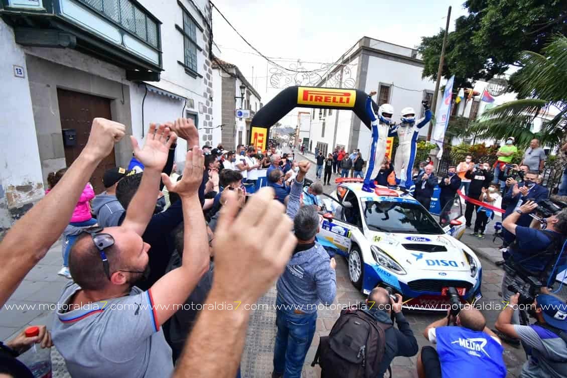 Lukyanuk – Arnautov los reyes del Rally Islas Canarias