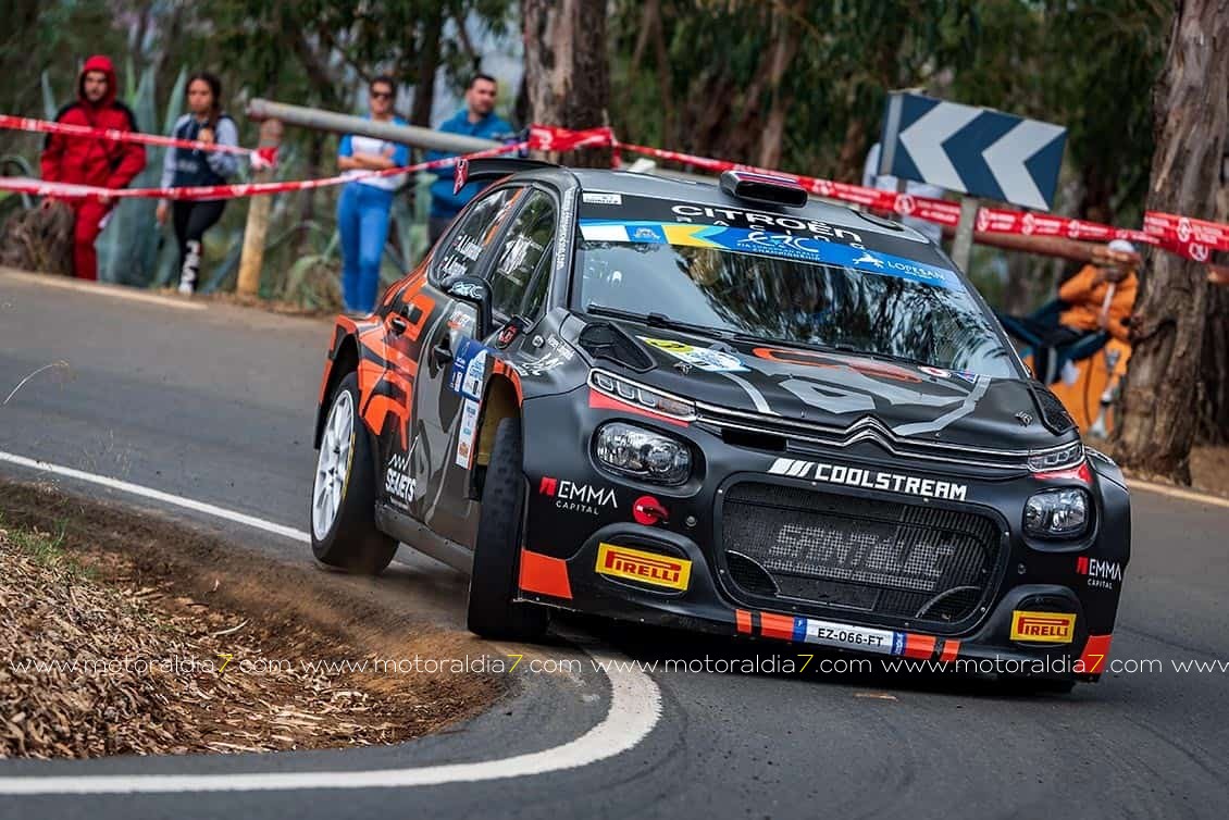 Lukyanuk – Arnautov suman cuatro victorias en el Rally Islas Canarias