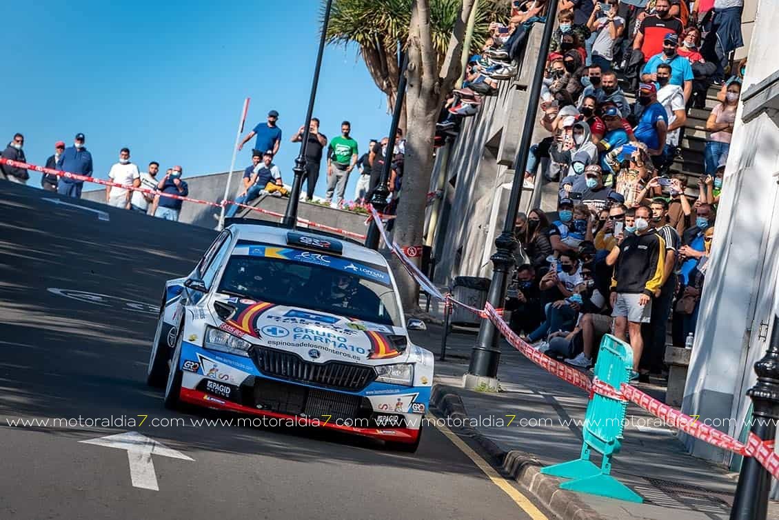 Lukyanuk – Arnautov suman cuatro victorias en el Rally Islas Canarias