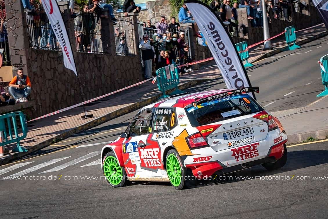 Lukyanuk – Arnautov suman cuatro victorias en el Rally Islas Canarias