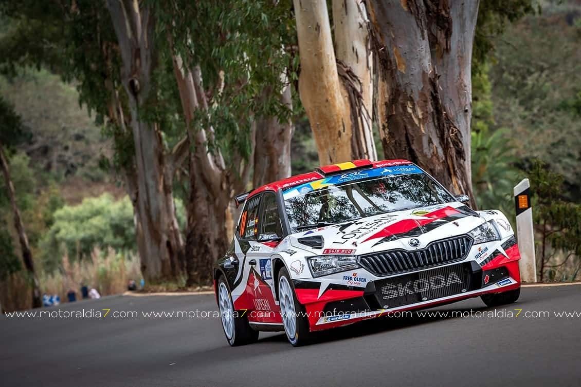 Lukyanuk – Arnautov suman cuatro victorias en el Rally Islas Canarias