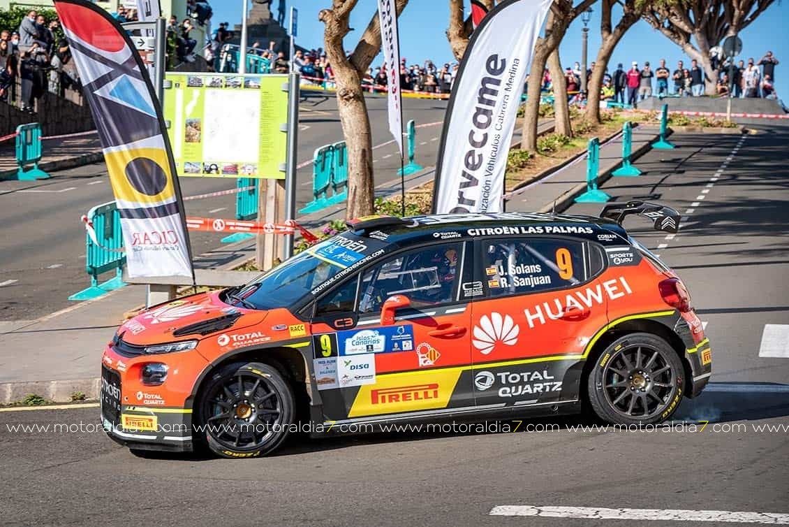 Lukyanuk – Arnautov suman cuatro victorias en el Rally Islas Canarias