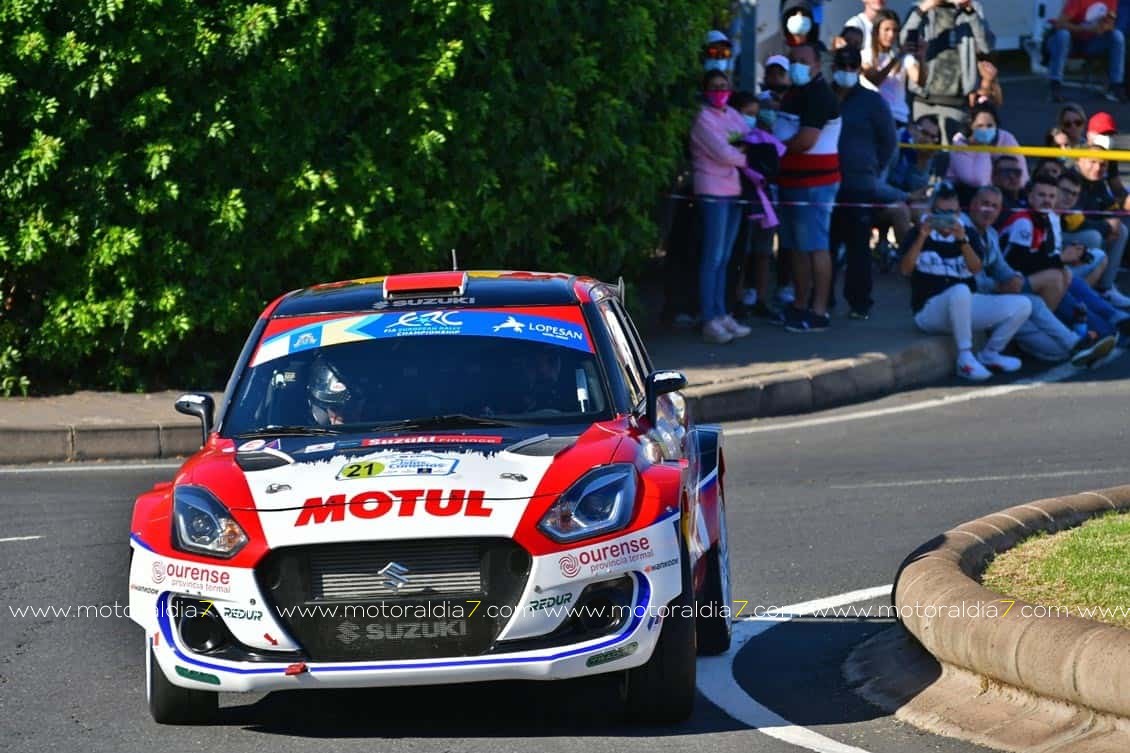 Lukyanuk – Arnautov suman cuatro victorias en el Rally Islas Canarias