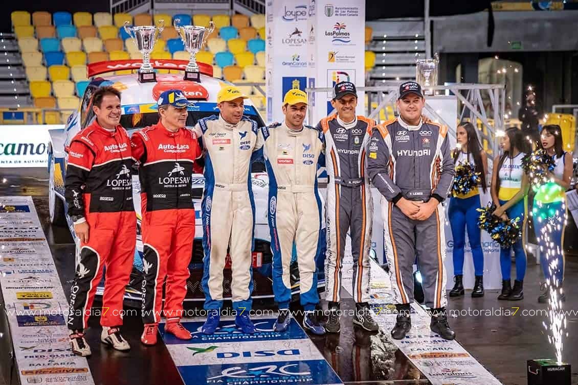 Lukyanuk – Arnautov suman cuatro victorias en el Rally Islas Canarias