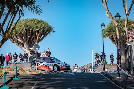 Lukyanuk – Arnautov suman cuatro victorias en el Rally Islas Canarias