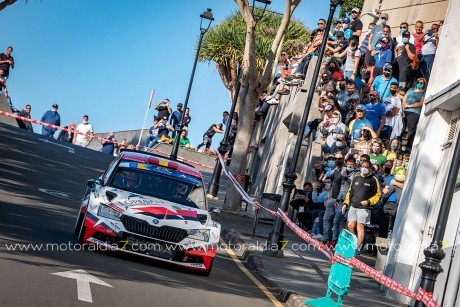 Lukyanuk – Arnautov suman cuatro victorias en el Rally Islas Canarias