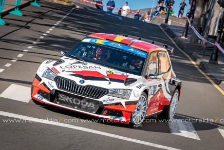 Lukyanuk – Arnautov suman cuatro victorias en el Rally Islas Canarias