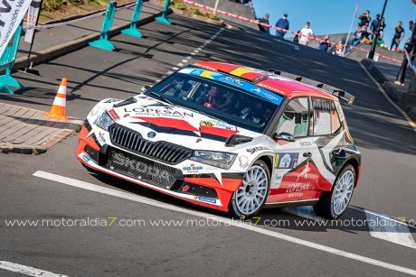 Lukyanuk – Arnautov suman cuatro victorias en el Rally Islas Canarias