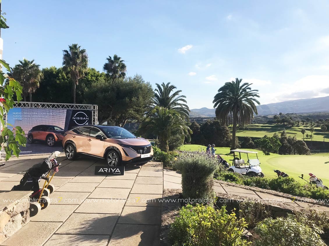 Nissan Ariya, protagonista en el Club de Golf de Las Palmas