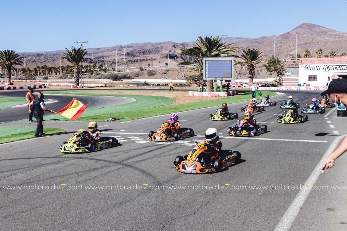 Terminó la temporada de Karting en Las Palmas