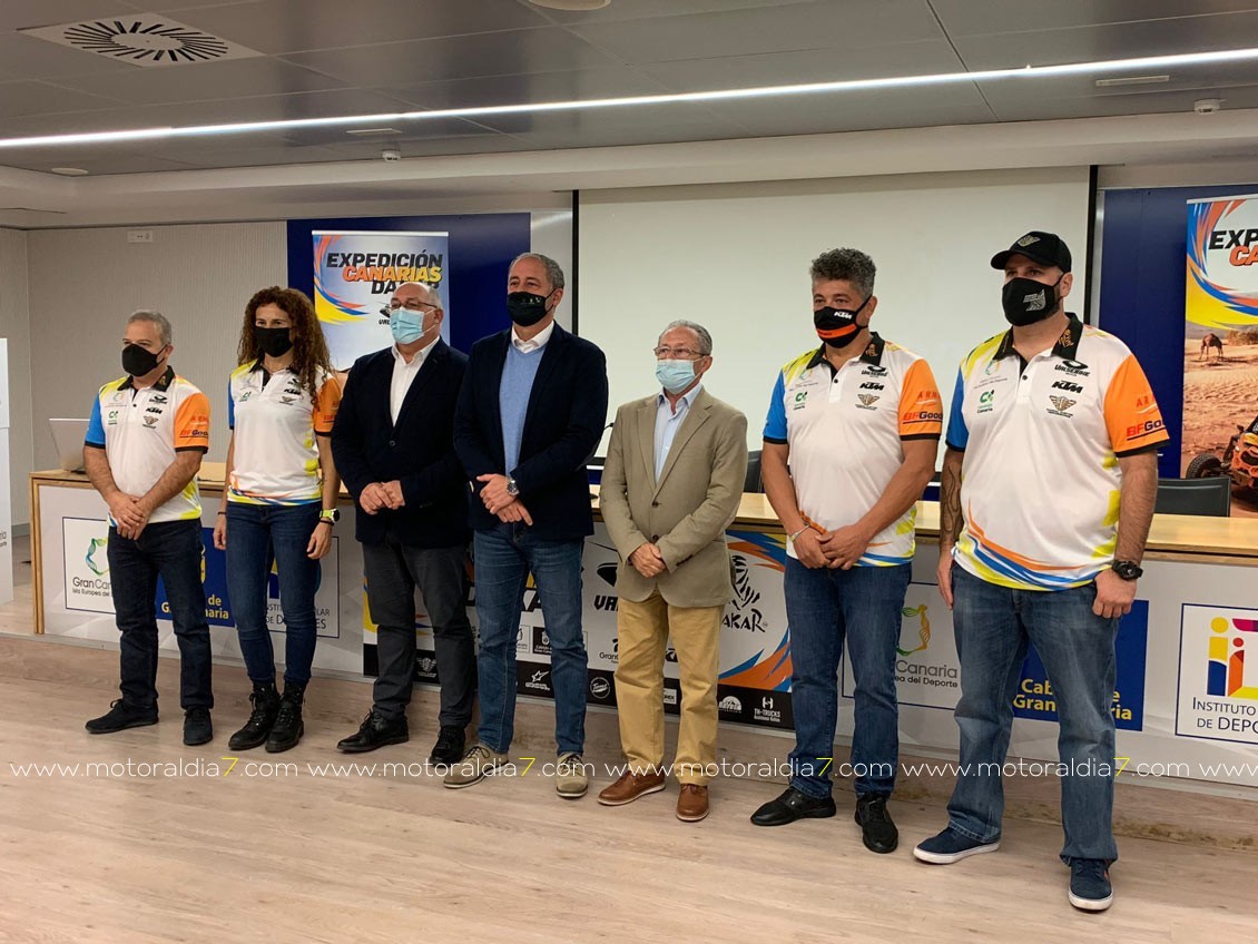 Expedición Canarias Dakar 2022, pionera pero con futuro