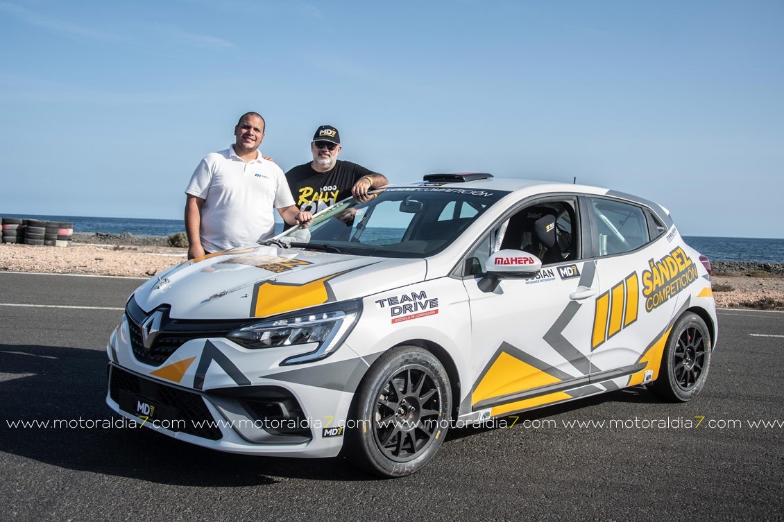 El Renault Clio Rally5, de la Clio Trophy Canarias