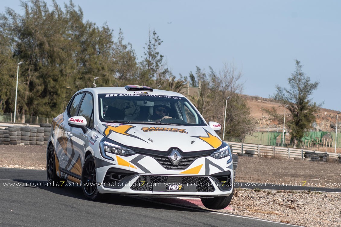 El Renault Clio Rally5, de la Clio Trophy Canarias