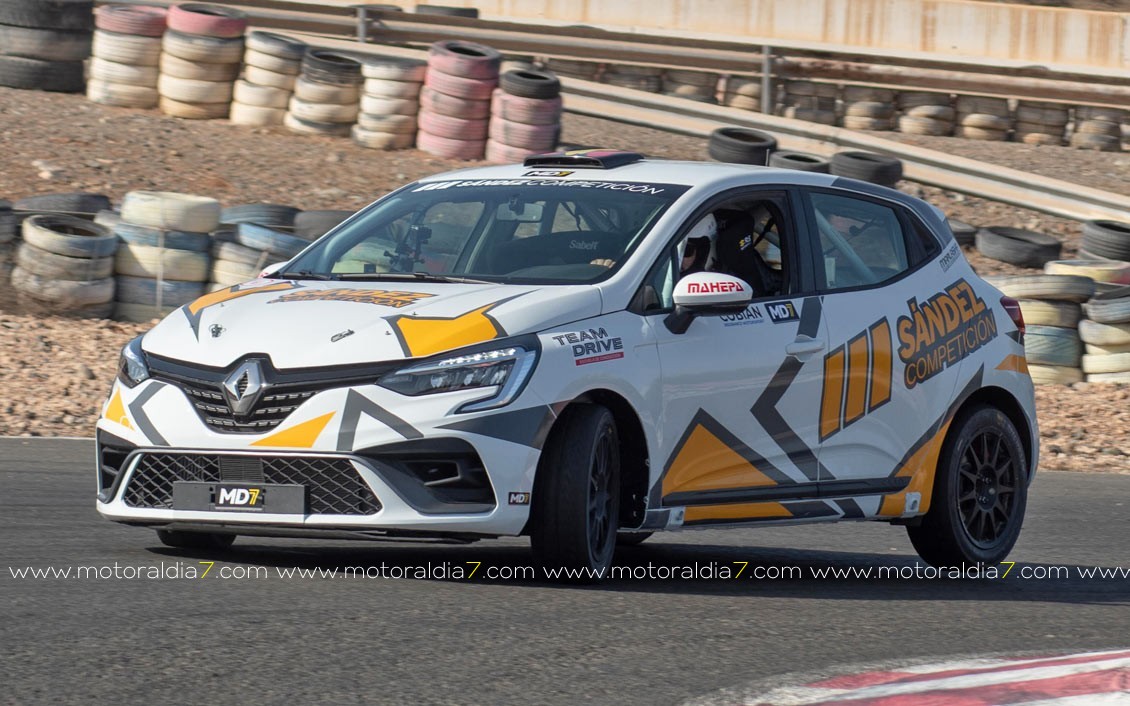 El Renault Clio Rally5, de la Clio Trophy Canarias