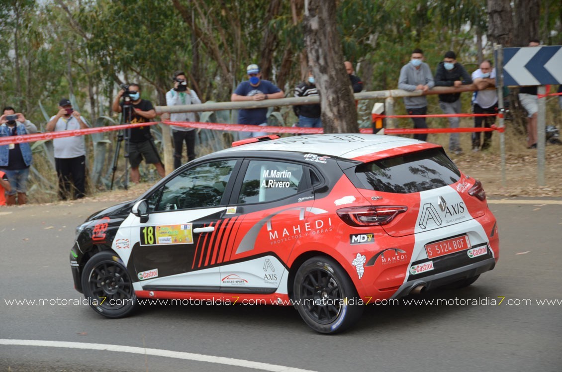 Tres copas monomarca en el Rally Islas Canarias