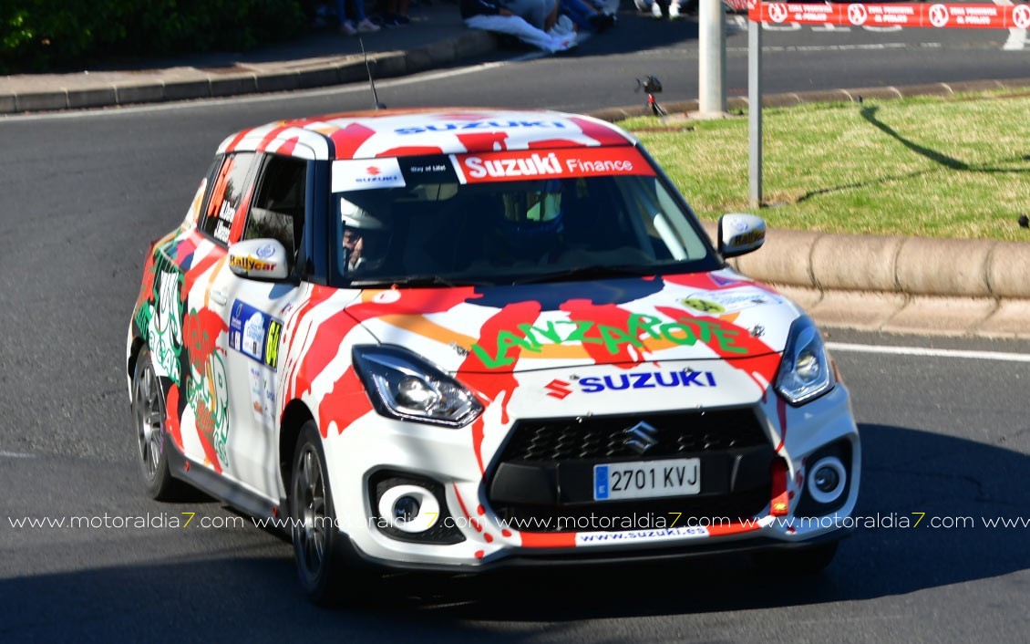 Tres copas monomarca en el Rally Islas Canarias