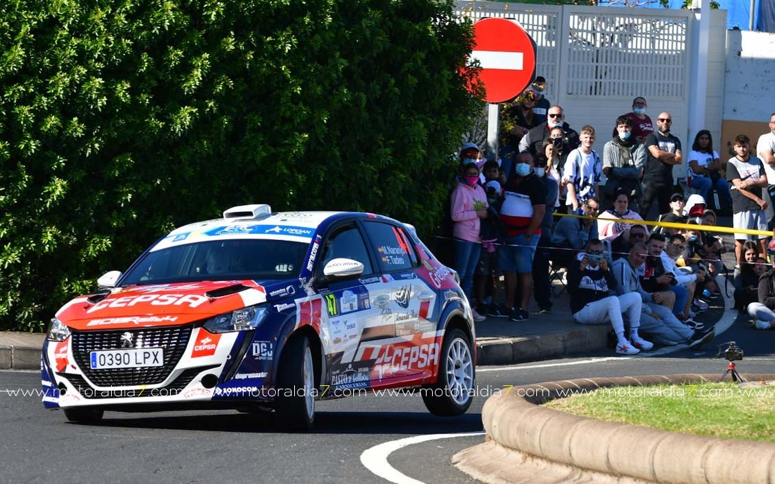 Tres copas monomarca en el Rally Islas Canarias